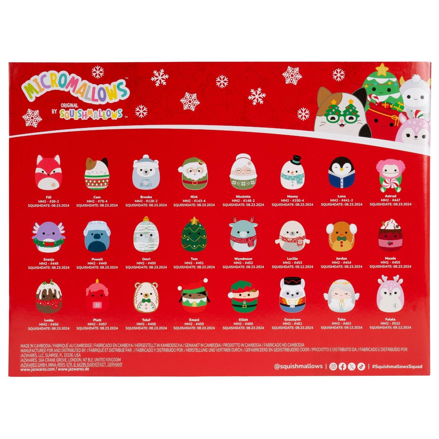 Squishmas 2025 Advent Calendar